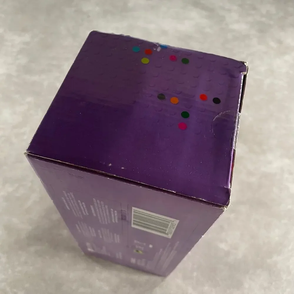 NOS LEGO Friends Brick Alarm Clock Purple Digital LCD 9009853 Girls Kids
